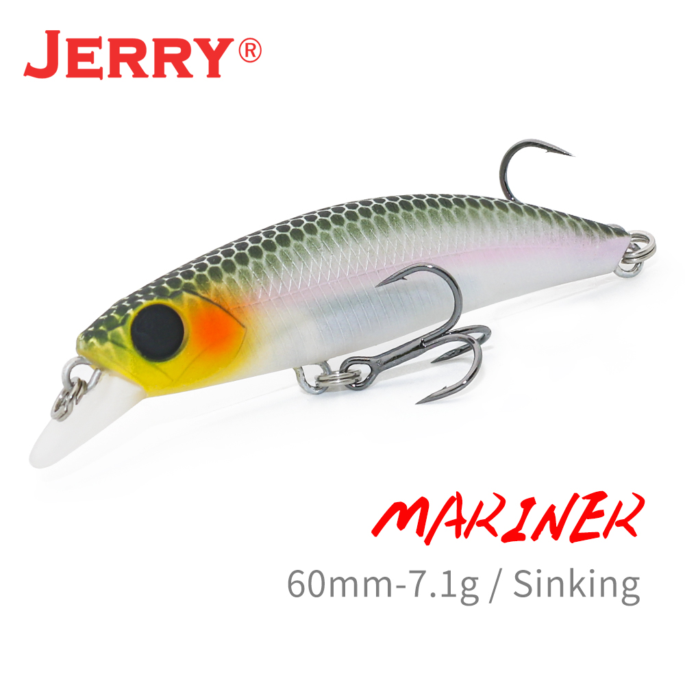 Fishing Lure Jerkbait - ジェリーマリナークランクワブラーディープダイビング釣りルアー 6 センチメートル 7 グラムシンキングバスパイクルアーシーボート人工餌