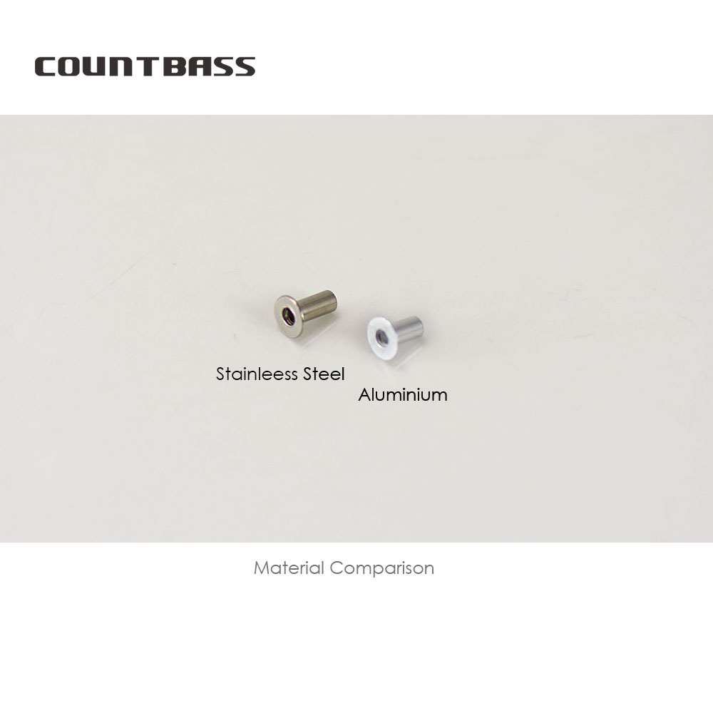 COUNTBASS 50 個ブラインドリベットナットアルミニ - Fishing Lure Buzzbait のレビューと価格