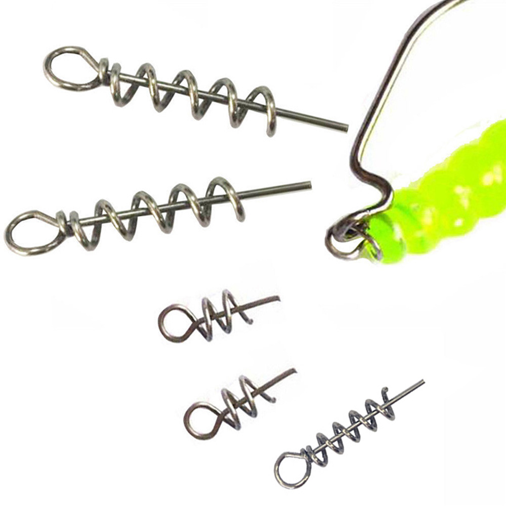 30 個ステンレス鋼スプリングロックピン釣りピンネジクランク - Fishing Lure Accessories のレビューと価格