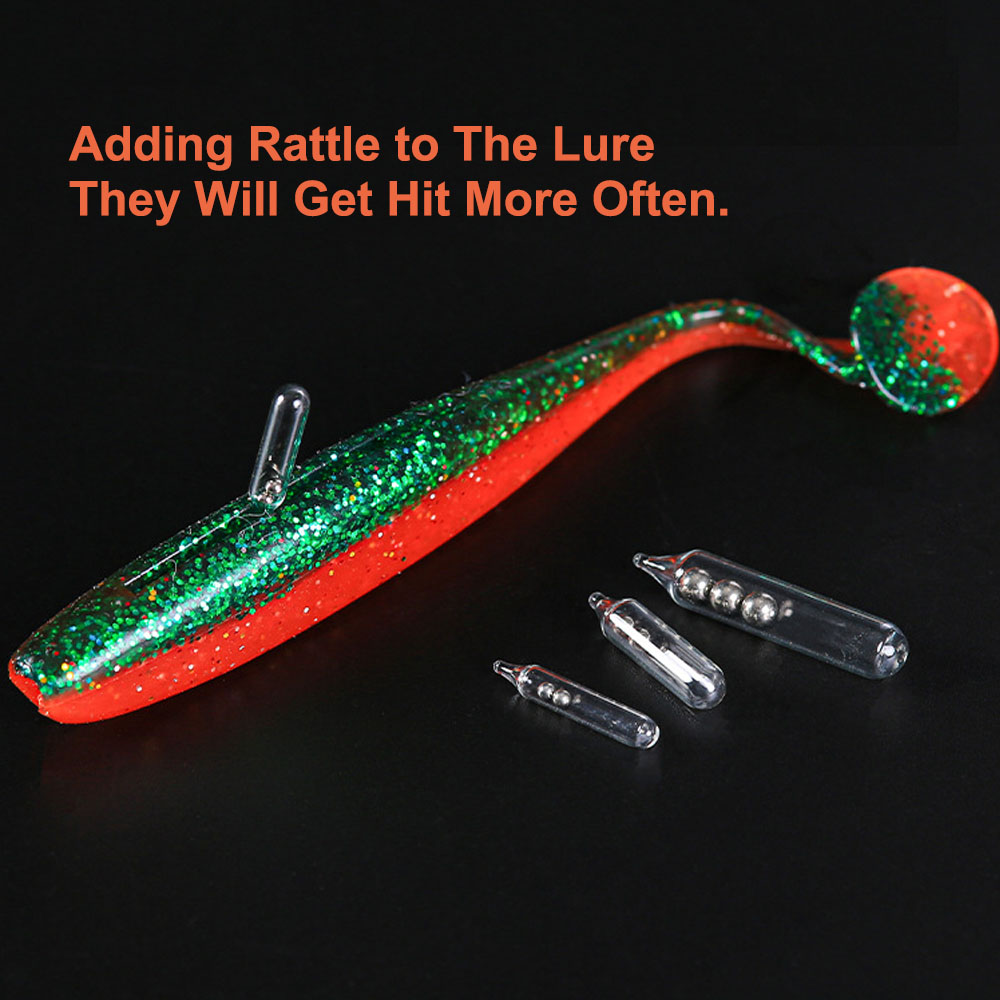 50個入り 2ボール フィッシングラトル ルアー用 ソフトベ - Fishing Lure Spoon のレビューと価格